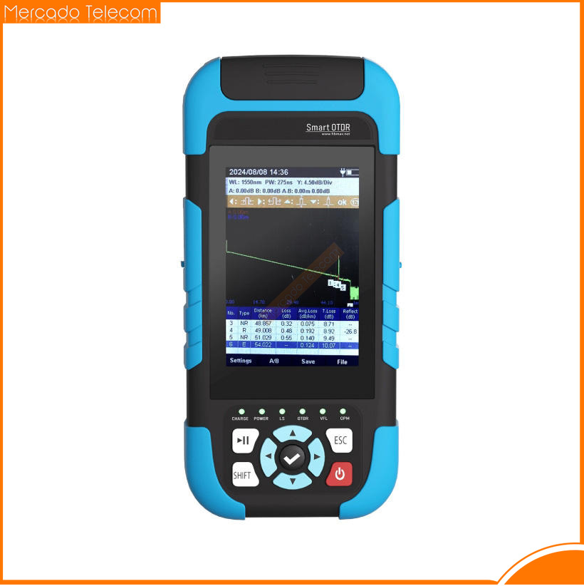 Optical Time Domain Reflectometer Otdr 1310 1550Nm - 미니 OTDR 광섬유 테스터, 1310/1550nm, 26/24dB