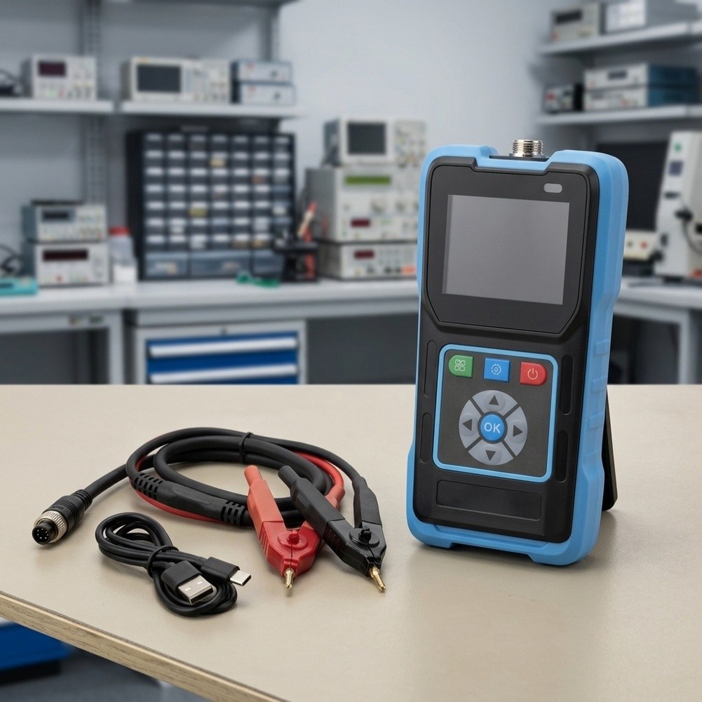 Battery Internal Resistance Tester Four Wire - BT02 배터리 내부 저항 측정기, 0-100V