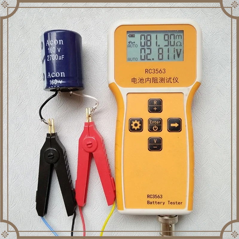 Battery Internal Resistance Tester Four Wire - RC3563 배터리 내부 저항 테스터 내부
