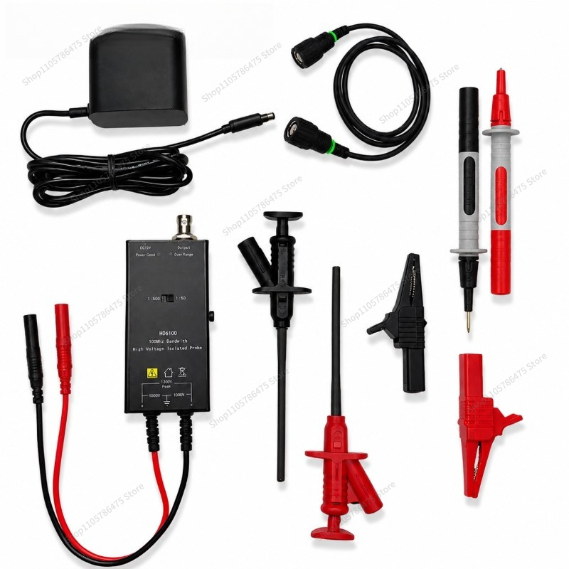 액티브 프로브, 고전압 절연 차동 프로브, 100MHz - High Voltage Differential Probe 100Mhz 1300V 리뷰 및 가격