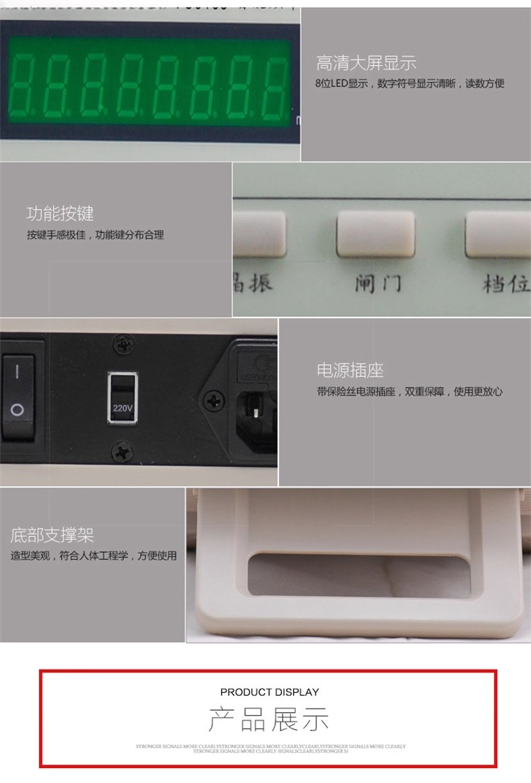 전문가용 VC3165 2.4GHz 안테나 분석기(8자리 - Benchtop Frequency Counter Meter 2.4Ghz 리뷰 및 가격