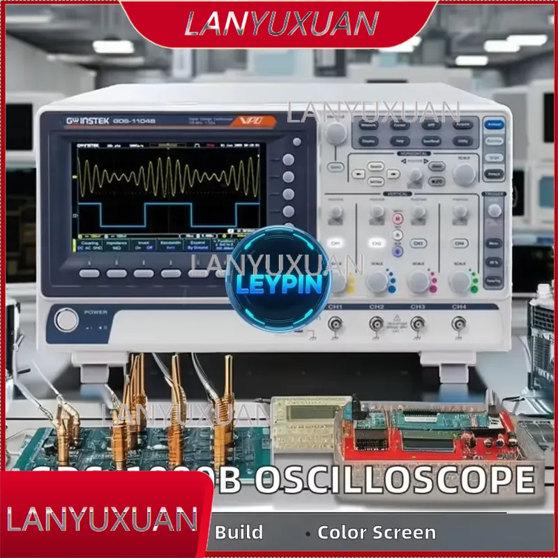 GWinstek GDS-1104B 4채널 100MHz  - Digital Storage Oscilloscope 4 Channel 100Mhz 리뷰 및 가격