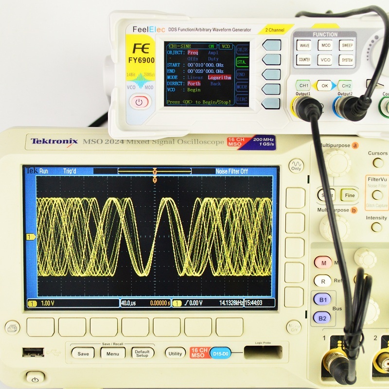 FY6900 디지털 신호 발생기 기능 임의 파형 측정기 - Dual Channel Arbitrary Waveform Function Generator 60Mhz 리뷰 및 가격