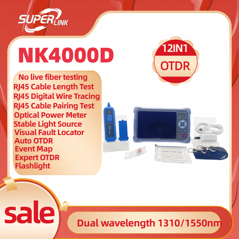 Novker 12-in-1 미니 OTDR NK4000D - Optical Time Domain Reflectometer Otdr 1310 1550Nm 리뷰 및 가격