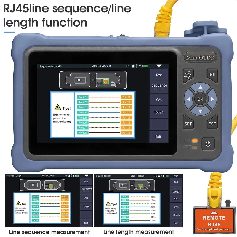 Novker 12-in-1 미니 OTDR NK4000D - Optical Time Domain Reflectometer Otdr 1310 1550Nm 리뷰 및 가격
