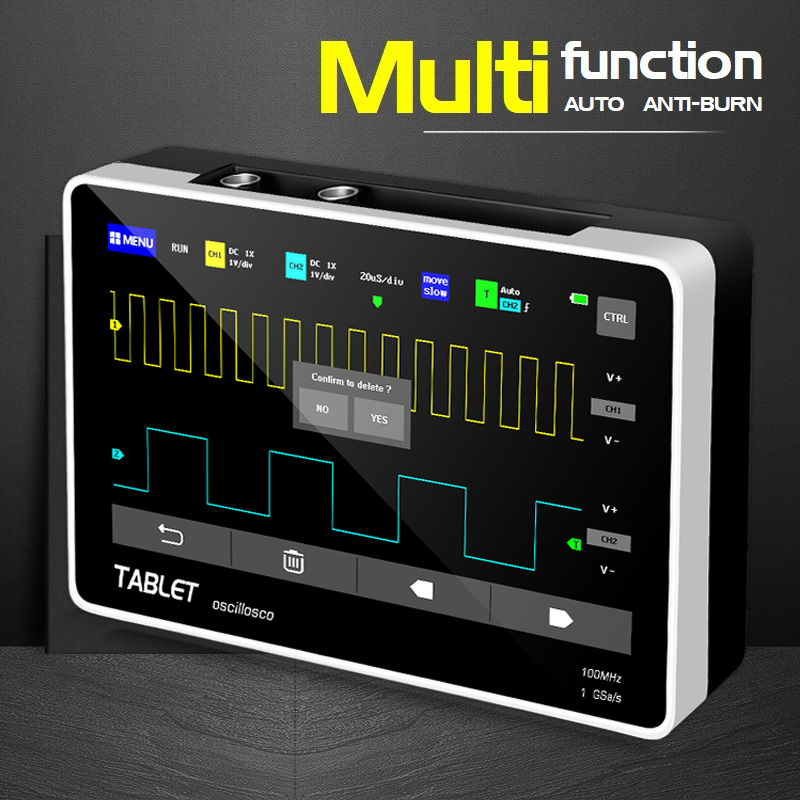 FNIRSI 1013D 듀얼 채널 태블릿 오실로스코프, - Handheld Tablet Oscilloscope Touchscreen 100Mhz 리뷰 및 가격